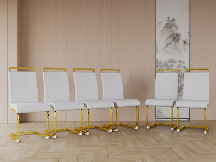Side Dining Room Chair, Padded Seat High Back