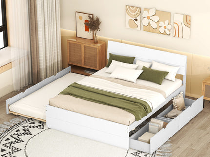Modern Bed Frame With Headboard And Footboard
