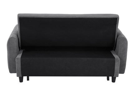 Pull-Out 2 Seat Modern Sleeper Sofa With 2 Throw Pillows And USB Ports