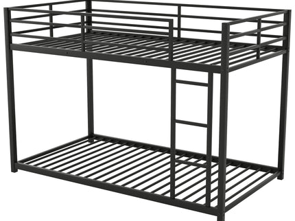 Metal Bunk Bed, Low Bunk Bed With Ladder