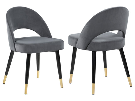 Arched Back Dining Chairs (Set of 2)