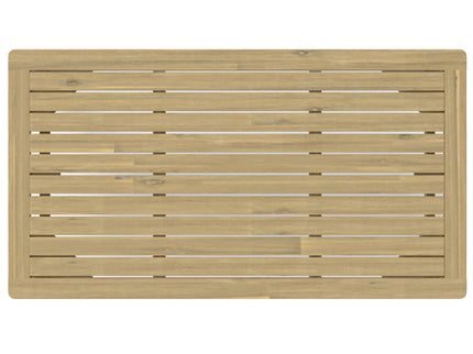 Palmetto - Outdoor Coffee Table - Light Teak