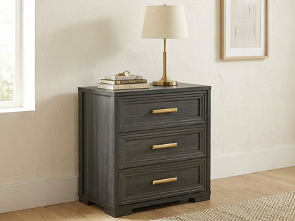 Colorado - Nightstand - Charcoal