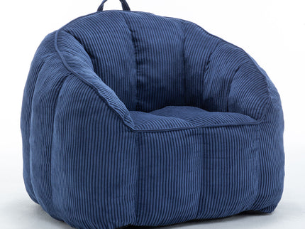 Giant Bean Bag Chair Sofa For Living Room - Dark Blue