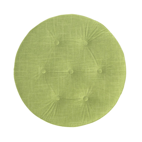 Yolanda - Round Upholstered Accent Ottoman