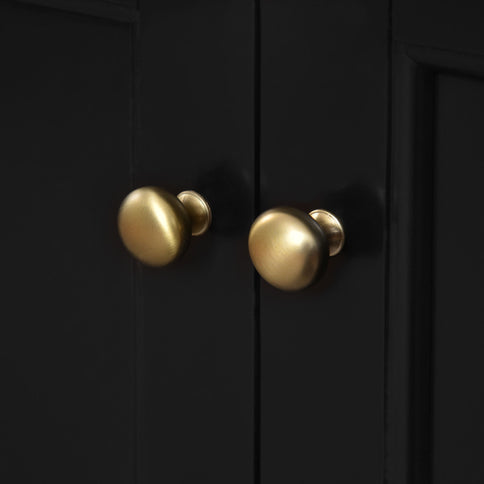 Bathroom Vanity With Top Sink, 2 Tier Storage Cabinet