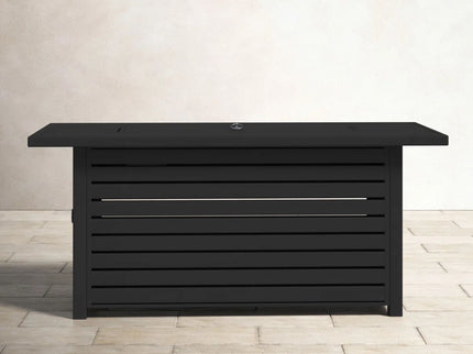 Propane / Gas Outdoor Fire Pit Table With Lid