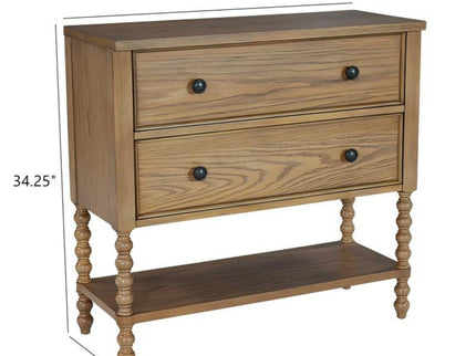 2 Drawer Accent Chest - Natural