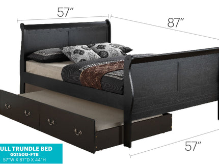 Elegant Trundle Bed With Timeless Charm
