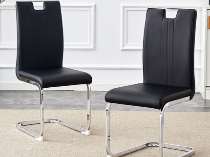 Bow Shaped Chairs, Ergonomic Design, Non Slip Base