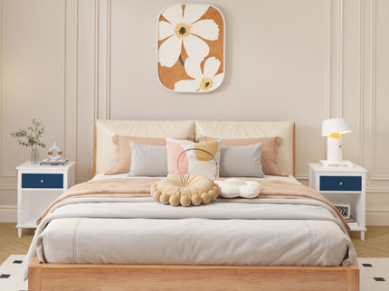 Nightstand With 1 Drawer 1 Shelf