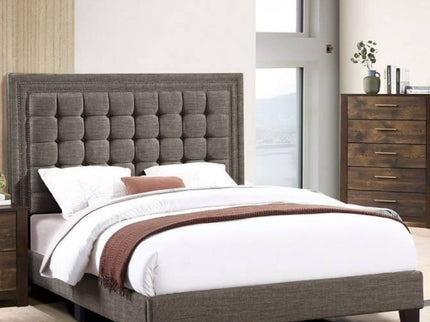 Upholstered Bed Tufted Headboard