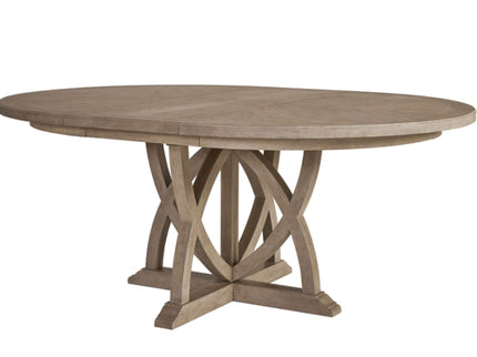 Round Dining Extendable Dining Table - Sand