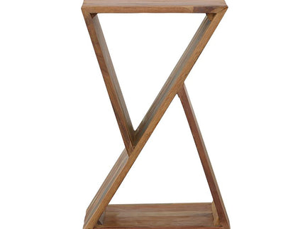 Accent Table Geometric Design - Natural