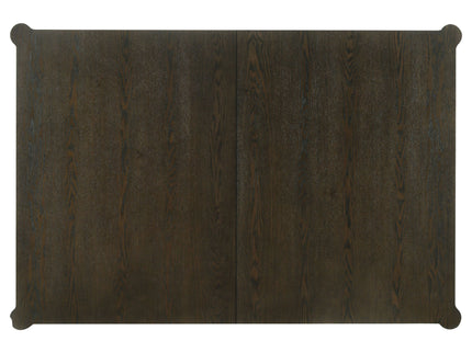 Blakely - Leaf Dining Table With Tapered Legs Accents - Ash Brown