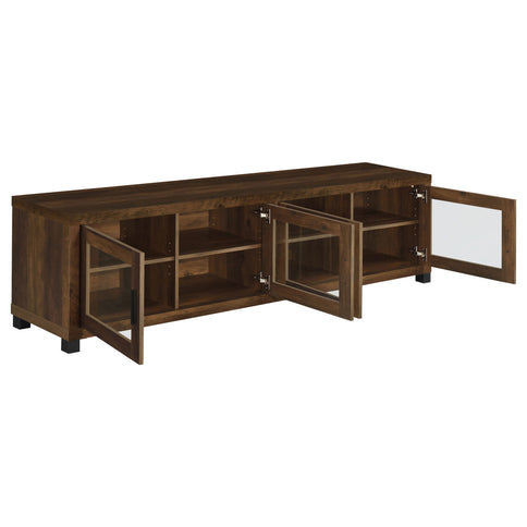 Heron - 4 Door TV Stand With Adjustable Shelving