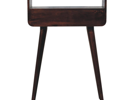 Solid Wood Curved Console Table