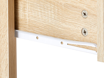 15.75" Rattan End Table With Drawer, Modern Nightstand, Side Table For Living Room, Bedroom