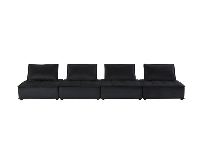 Anna - Stylish Sectional Sofa Ottoman