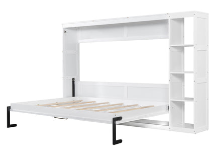 Murphy Bed With Bookshelf And Storage