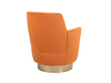 Teddy Swivel Barrel Chair, Swivel Accent Chairs Armchair For Living Room