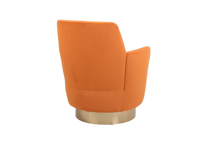 Teddy Swivel Barrel Chair, Swivel Accent Chairs Armchair For Living Room