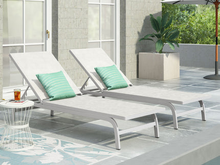 Finn - Contemporary Chaise Lounge For Outdoor Relaxation