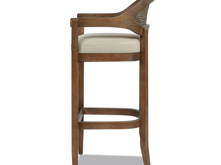 Americana - Mid-Century Modern Cane Back Counter Stool