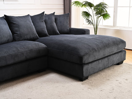 Luxe - Oversized 2 Piece Sectional Couches For Living Room, L Shaped Sofa With Chaise