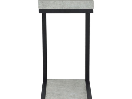 Snack Table With Industrial Base