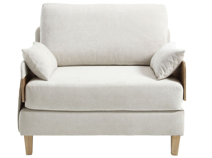 Mid Century Modern Foldable Sofa Bed, 3 In 1 Convertible Sleeper With 3 Pillows