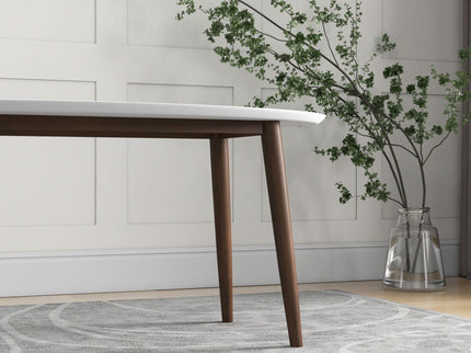 Ada - Mid-Century Modern Style Oval Dining Table