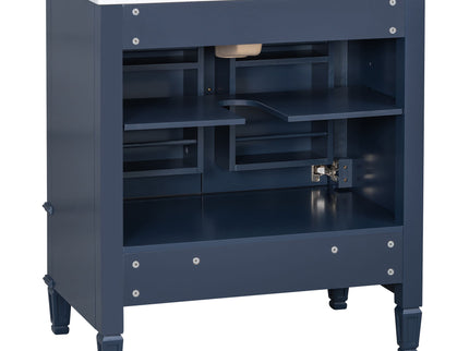 Bathroom Vanity With Sink, Soft Closing Door, Multi Functional Storage