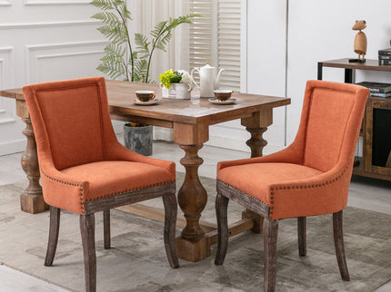 Ultra - Side Dining Chair, Nail Head (Set of 2)