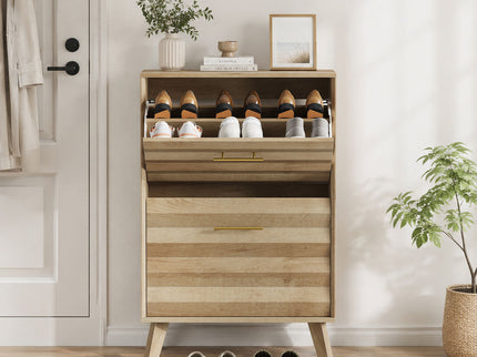 Flip Top Shoe Cabinet