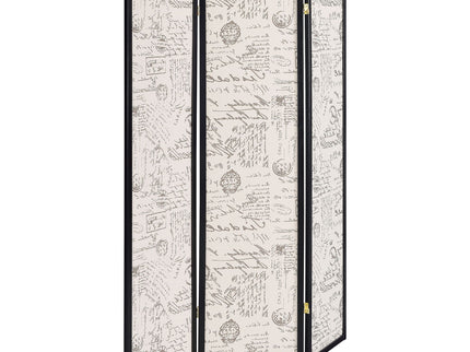3 Panel Folding Screen - Beige