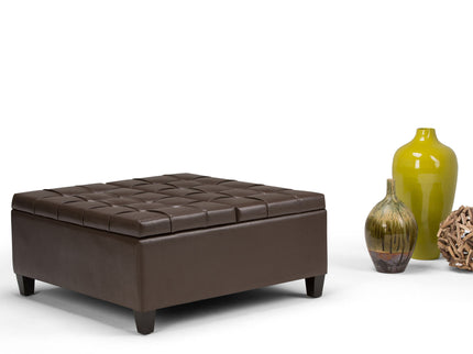 Harrison - Upholstered Coffee Table Storage Ottoman