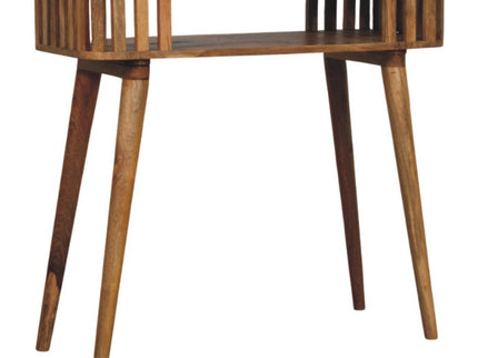 Slatted Console - Light Brown