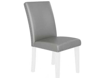 Upholstered Dining Chair With High Back Design (Set of 2)