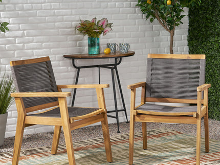 Outdoor Rope Dining Chair (Set of 2)