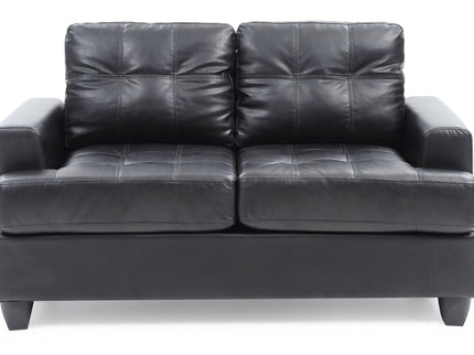 Stylish Transitional Loveseat For Two