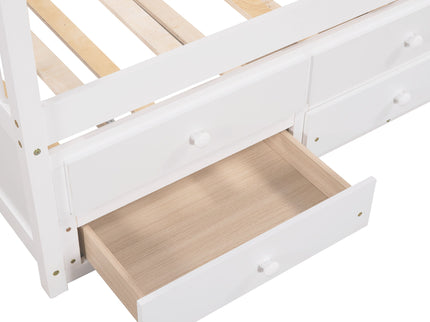 Twin Size Daybed With Trundle And Drawers