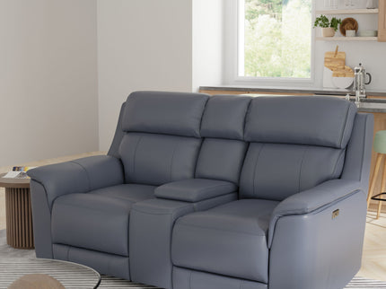 Oslo - Dual Power Reclining Loveseat With Console