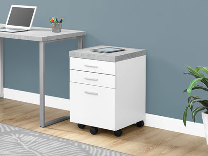 File Cabinet Rolling Mobile Storage Drawers Printer Stand For Office