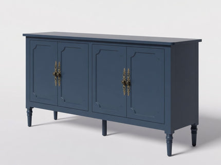 Vintage Buffet Cabinet With Adjustable Shelves