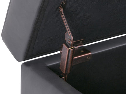 Oregon - Contemporary Storage Ottoman Bench With Tray