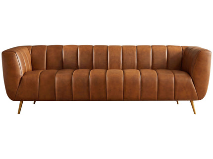 Ava - Sofa - Gold / Tan