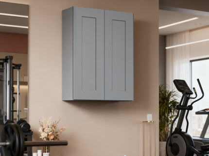 Shaker Wall Cabinet With Soft-Close Doors, Adjustable Shelves