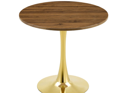 Round Dining Table With Thickened Top For Kitchen