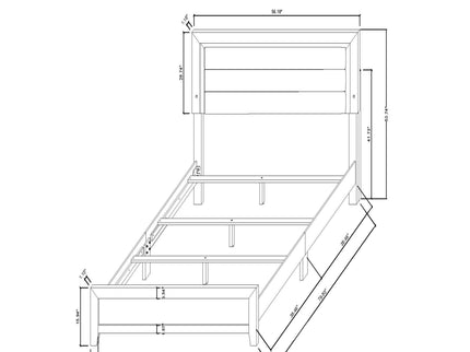 Omoda - Bed With LED